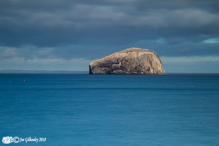The Bass Rock from Seacliff Beach 