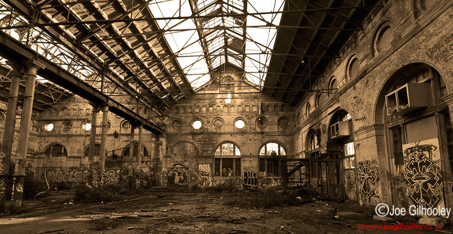 Abandoned Building Shrubhill Edinburgh