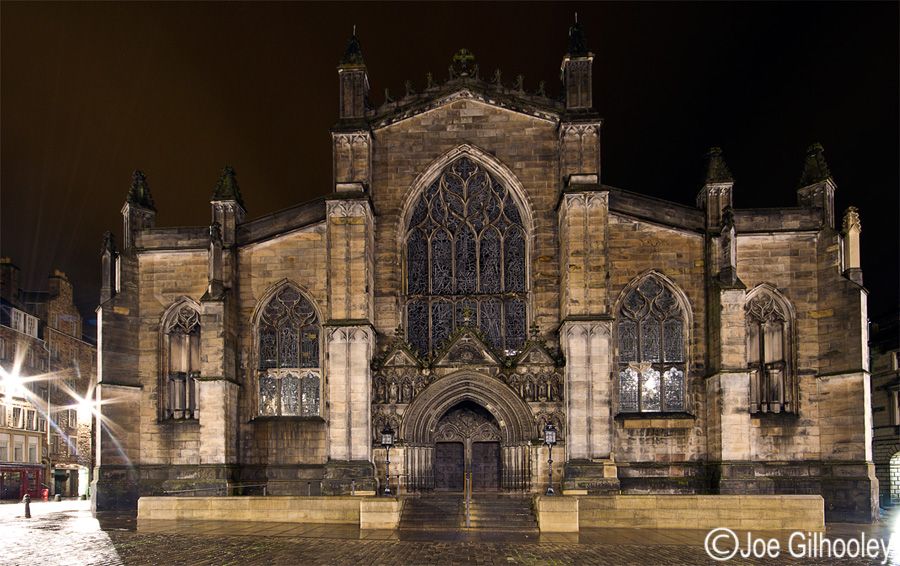 St Giles Cathedral Edinburgh - 3.00 am Tuesday 12th November 2013