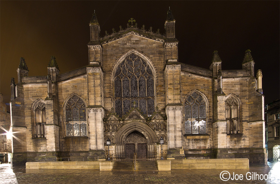 St Giles Cathedral Edinburgh - 3.00 am Tuesday 12th November 2013