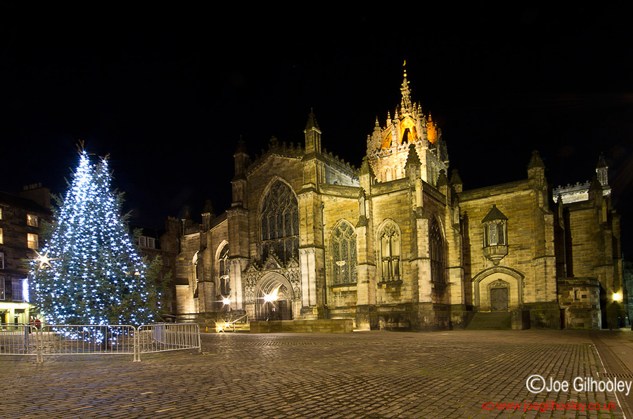 St Giles Cathedral Edinburgh - Monday 16th December 2013