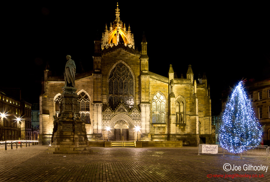 St Giles Cathedral Edinburgh - Monday 16th December 2013