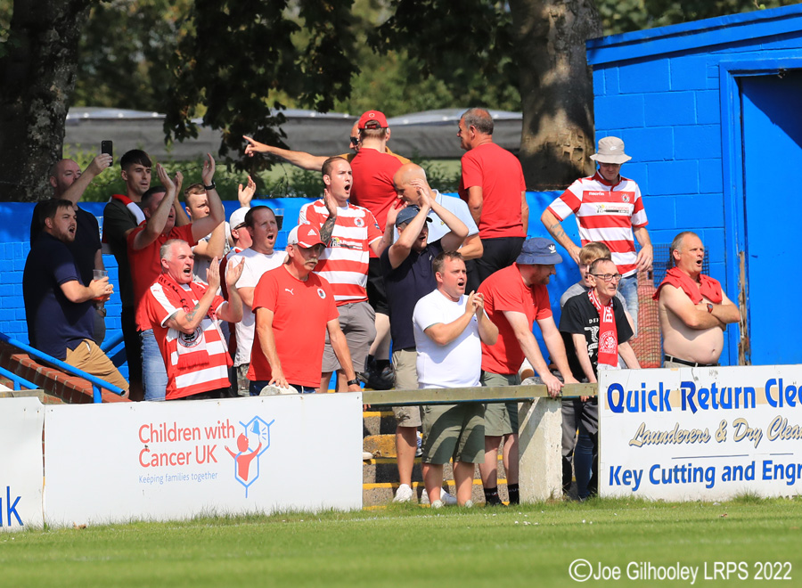 Stranraer v Bonnyrigg Rose 