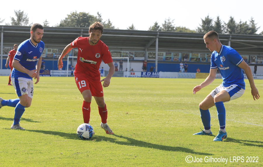 Stranraer v Bonnyrigg Rose 