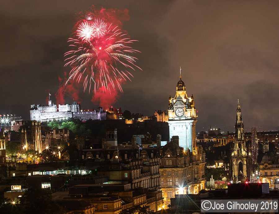 Edinburgh Royal Military Tattoo Fireworks