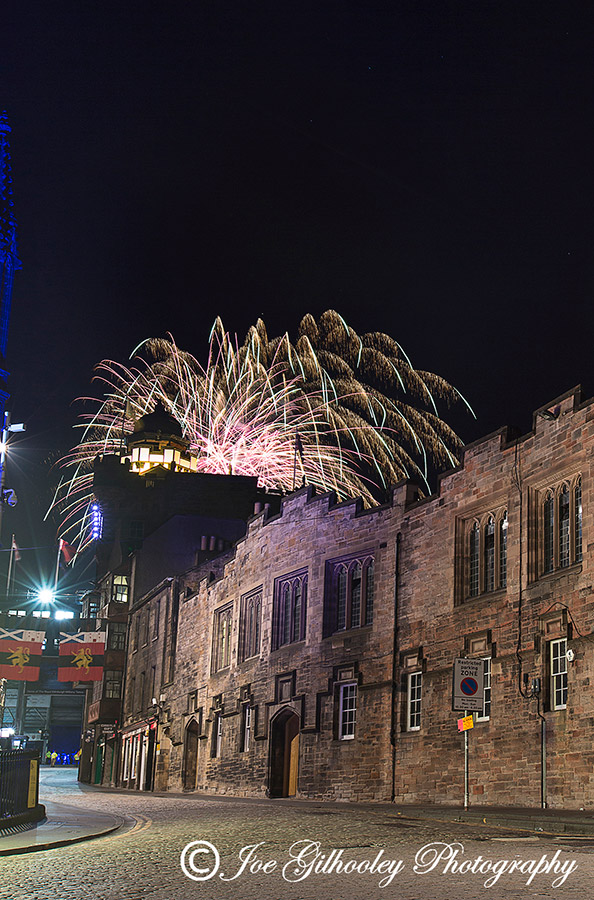Edinburgh Military Tattoo Fireworks