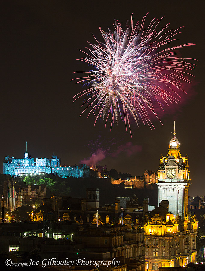 Edinburgh Military Tattoo Fireworks 