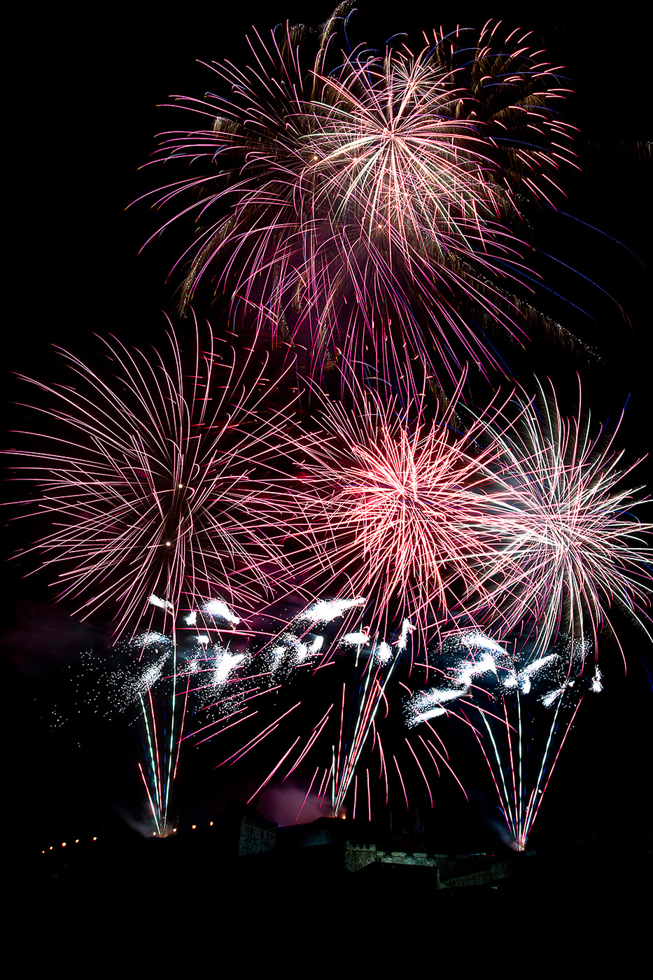 Edinburgh Tattoo Fireworks - 12th August 2013