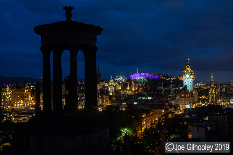 Views of Edinburgh from Calton Hill