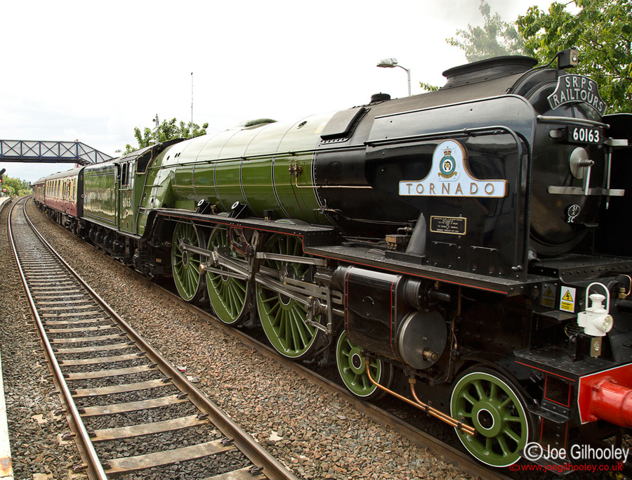 Tornado 60163 Steam Train at North Queensferry